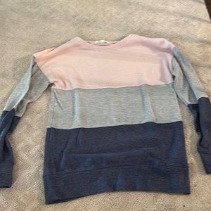 Walking On Sunshine- Striped Sweater